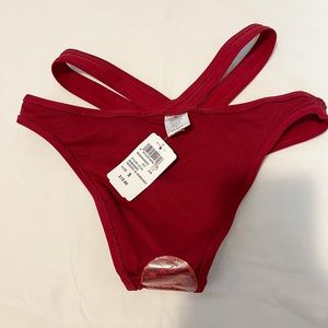 Windsor cross waisted bikini bottoms